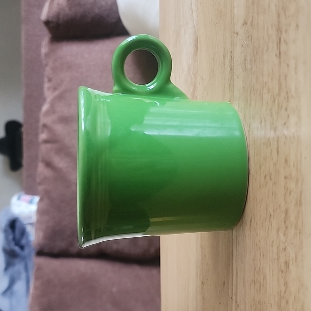 Kelly Green Fiesta O Ring Mug